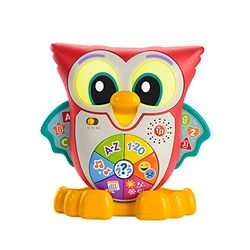 Fisher-Price Buho Linkimals, edición Italiana, Juguete Educativo Musical con Luces y Movimiento. para bebés y niños + 18 Meses, HJN64