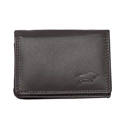 Arrigo unisex kompakt plånbok plånbok, Brown (Donkerbruin) - 2.5x7.5x10 Centimeters (B x H x T)