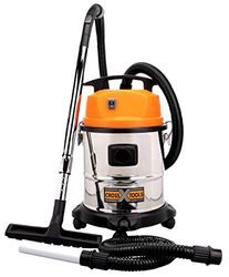T.I.P. NTAS 1200 68519, Aspirateur à Cendres Sec Humide avec Fonction soufflage, Acier, Argent/Noir, sans Accessoires