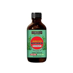 CORNELLS Rosemary Black Castor Oil, 120ml