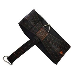 SVELTUS vanaf sling set riemen voor buikspieren en arm, uniseks, volwassenen, zwart