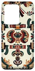 Carcasa para Galaxy S20 Ultra Patrón: Diseño de arte nativo original con estampado azteca