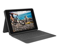 Logitech Rugged Folio For iPad (7th Gen) Rugged Folio For iPad, W125981764 (Gen) Rugged Folio For iPad (7th Gen), QWERTZ, German, 1.8 cm, 1.2 mm, Apple, iPad (7th Gen))