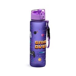 Brightium Bouteille d'eau incassable, 600 ml, matériau résistant, design ergonomique, couvercle à ouverture facile, idéal pour les activités de plein air.