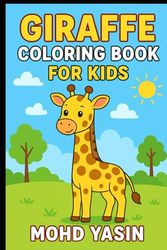Happy Giraffes: Easy Coloring Fun for Little Hands: Color-a-Giraffe Adventure!