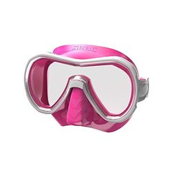 Seac Panarea färg snorkling mask, unisex, vuxna, unisex – vuxen, 0750049249680A, rosa, standard