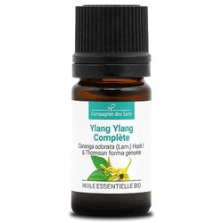 YLANG YLANG COMPLETO BIO - 5mL - Olio Essenziale di Qualità Premium - 100% Puro, Naturale, Garantito ChromaCert® - Chemiotipizzato & Integrale