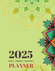 Weekly Planner: 122 pages of size 8.5x11 with Daily Weekly Monthly Calendar