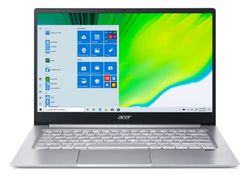 Acer Swift 3 SF314 – 59 – 56W5 ultracienki notebook 14 cali FHD IPS, laptop (Intel Core i5 – 1135G7, RAM 8 GB, SSD 512 GB, Intel Iris Xe Graphics, Windows 10) klawiatura ERTY (Franty) francuski), szary