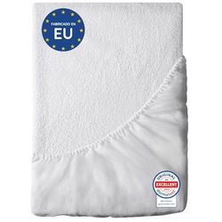 Dreamzie Madrassöverdrag - För Madrass 160 x 200 cm - 100% vattentätt Premium Oeko-TEX® Hypoallergenic Sheet - Optimalt skydd mot dammkvalster och bakterier - Andningsbart och anti-mögel överdrag