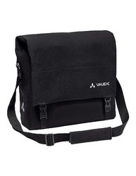 VAUDE Borsa da bicicletta per portapacchi Augsburg IV 14L, colore nero, elegante borsa da bicicletta, 100% impermeabile, per portapacchi posteriore, facile da fissare, made in Germany