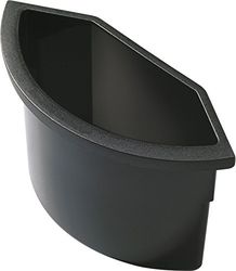 Helit H6106795 - afvalbak "the collector" 2L, zwart