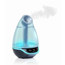 Babymoov Humidificador digital Hygro Plus com luz noturna (7 cores), controlo automático de humidade, difusor de óleos essenciais, multicolorido