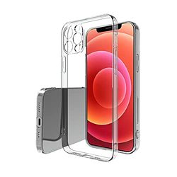 Panffaro Speciaal voor smartphones, stijlvol en transparant, TPU, anti-vingerafdruk telefoon voor gebruik op iPhone12promax