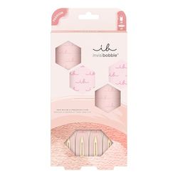 invisibobble SET VOLUMIZE ME – Set di bigodini da 10 pezzi con HAIRLOVETECH – per ricci voluminosi e duraturi – 6 bigodini – 4 fermagli per capelli – Perfetto per sollevamento radici e ricci elastici