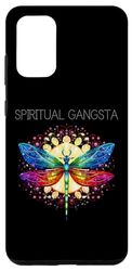 Coque pour Galaxy S20+ Mandala de méditation spirituel Gangsta Libellule Yoga