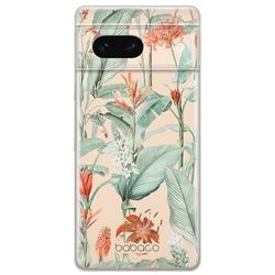 ERT GROUP mobiltelefonfodral för Google PIXEL 7 originalt och officiellt licensierat Babaco mönster Flowers 048 optimalt anpassad till formen på mobiltelefonen, fodral tillverkad av TPU-plast