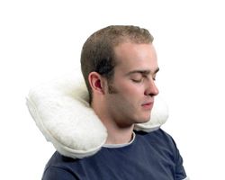 NRS Healthcare Fleece Neck Support/Travel Cushion