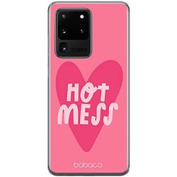 ERT GROUP Mobiltelefonskal för Samsung S20 Ultra original och officiellt licenserat Babaco mönster Hot Mess 001 anpassad till mobiltelefonens form, TPU-fodral