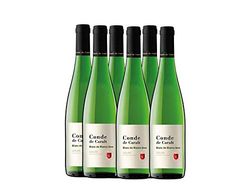 Conde De Caralt Vino Blanco Seco - 0,75 l - Pack de 6 botellas - 4500ml