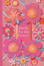 Daily To Do Planner: This undated daily to do planner features an hourly planner, priority list planning, must do's, water and exercise tracker and a ... organized with this stylish & sturdy planner.