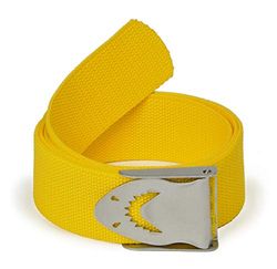 Best Divers ZI0130S riem, Piombi Sub, roestvrij stalen haai, geel