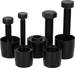 KS Tools 150.3635 Conjunto de ferramentas de montagem de retentor de eixo de teflon de Simmerring, 9 unidades
