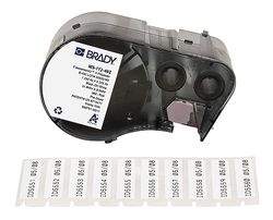 Brady Étiquettes en polyester freezerbondz™ étiqueteuses BMP51/BMP53/M511-360 Étiquettes imprimables adhésives - Noir sur blanc (31,75 mm (l) x 9,53 mm (H)) - M5-112-492