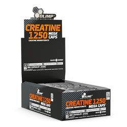 Olimp Sport Nutrition - Creatina 1250 Monohydrate Mega Caps (900 capsulas) 30x30 Blisters
