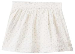 United Colors of Benetton Babykjol, Vit med blommönster 66n, 82