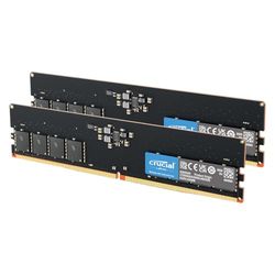Crucial RAM DDR5 64GB Kit (2x32GB) 4800MHz, Memoria PC RAM, Memoria ad Alte Prestazioni, CL40 - CT2K32G48C40U5