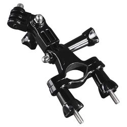 Hama Fixation (sur guidon "Petit", pour GoPro, de 1,6 à 4 cm) Noir