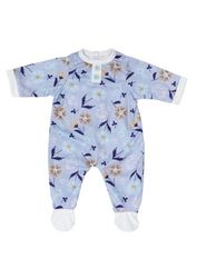 Baby Annabell Blue Romper with flower motif for 43cm dolls