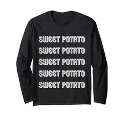 Mangia patate dolci Maglia a Manica