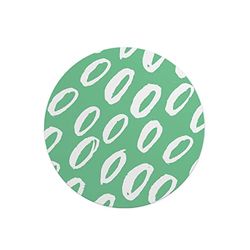 Questo Casa, Round Digital Printed Mouse Pad, Non-Slip Base, for Office and Home, Diameter:22cm