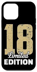 Custodia per iPhone 12 mini 2004 Limited Edition 18 anni adolescente 18° compleanno