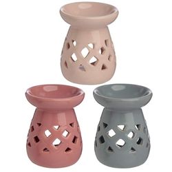 Brûleur à Huile et Fondant de Cire - Treillis Pastels
