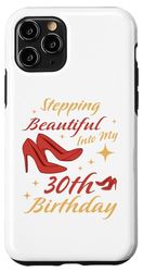 Custodia per iPhone 11 Pro 30 ° compleanno 30 anni donne scarpe vintage compleanno