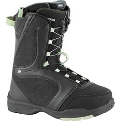 Nitro Flora Tls 22 Snowboardboot voor dames, BLACK-MINT, 245 EU