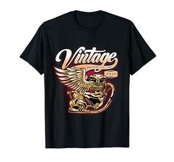 Vintage desde 1971 cumpleaños motorista Camiseta