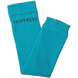 Hoppediz - Calentadores para bebé, algodón orgánico, color turquesa