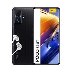 Xiaomi Poco F4 Gt 5G Smartphone 12+256Gb, Display Amoled E4 120Hz 6.67 Inch, Triple Camera 64Mp, 4700Mah Hypercharge 120W, Stealth Black