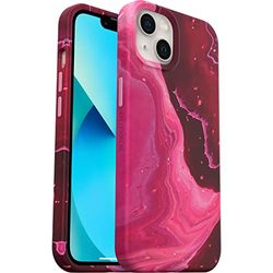 Otterbox Funda para iPhone 13 Slim & Sturdy con MagSafe, resistente a golpes y caídas, Ultra-fina, Funda Protectora Fina, Testada con los estándares Militares anticaídas, Mars - Magenta / Rosa