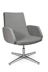 Topstar SLO29AL53 draaistoel Sitness Lounge 20, 60 x 63 x 98, lichtgrijs