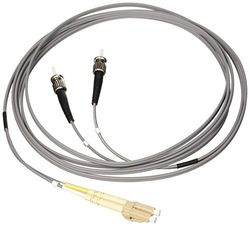 Nilox Cavo FIBRA 50/125 LC/SC 3 m 3 m LC SC grijs LWL-kabel - glasvezelkabel (3 m, LC, SC, grijs)