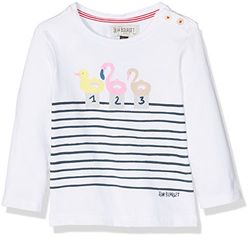 Jean Bourget Cool Layette lange mouwen top baby meisje - wit - 3 ans