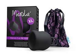 Merula Cup XL Meia-noite (preto) - A copa menstrual para os dias mais fortes