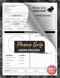 Phone Grip Order Tracker
