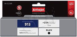 Activejet AH-913BR HP Printer Ink Compatible with HP 913 L0R095AE; Premium; 70 ml; black. Prints 15% more.