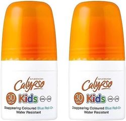 Calypso SPF 30 Colour Changing Kids Roll-On, 50 ml (Pack of 2)